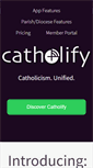 Mobile Screenshot of catholify.com